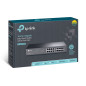 TP-Link TL-SG1016PE Gestito L2 Gigabit Ethernet (10/100/1000) Supporto Power over Ethernet (PoE) 1U Nero