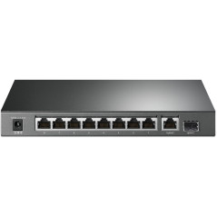 TP-Link TL-SG1210P Non gestito Gigabit Ethernet (10 100 1000) Supporto Power over Ethernet (PoE) Grigio