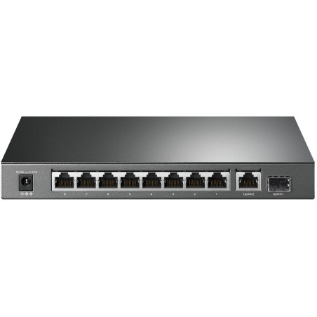 TP-Link TL-SG1210P Non gestito Gigabit Ethernet (10/100/1000) Supporto Power over Ethernet (PoE) Grigio