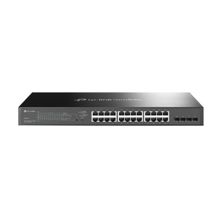 TP-Link Omada TL-SG2428P Gestito L2 L2+ Gigabit Ethernet (10 100 1000) Supporto Power over Ethernet (PoE) 1U Nero