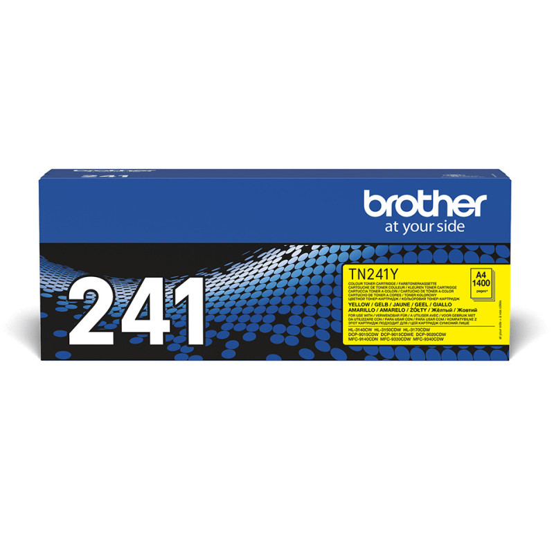 Brother TN-241Y cartuccia toner 1 pz Originale Giallo