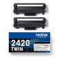 Brother TN-2420TWIN cartuccia toner 2 pz Originale