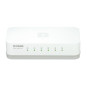 D-Link GO-SW-5E/E switch di rete Non gestito Fast Ethernet (10/100) Bianco