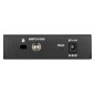 D-Link DGS-1100-05V2/E switch di rete Gestito L2 Gigabit Ethernet (10/100/1000) Nero