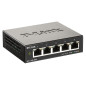 D-Link DGS-1100-05V2/E switch di rete Gestito L2 Gigabit Ethernet (10/100/1000) Nero