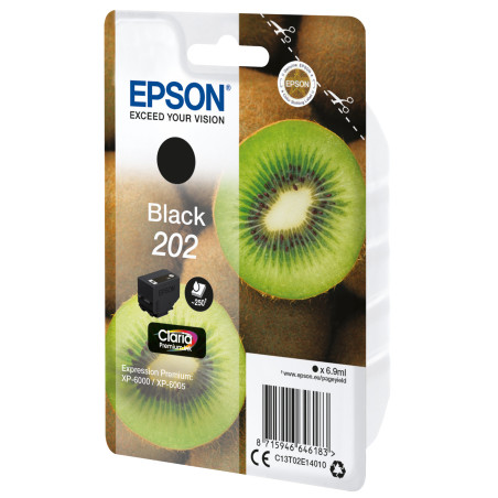 Epson Kiwi Singlepack Black 202 Claria Premium Ink