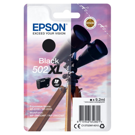 Epson Singlepack Black 502XL Ink