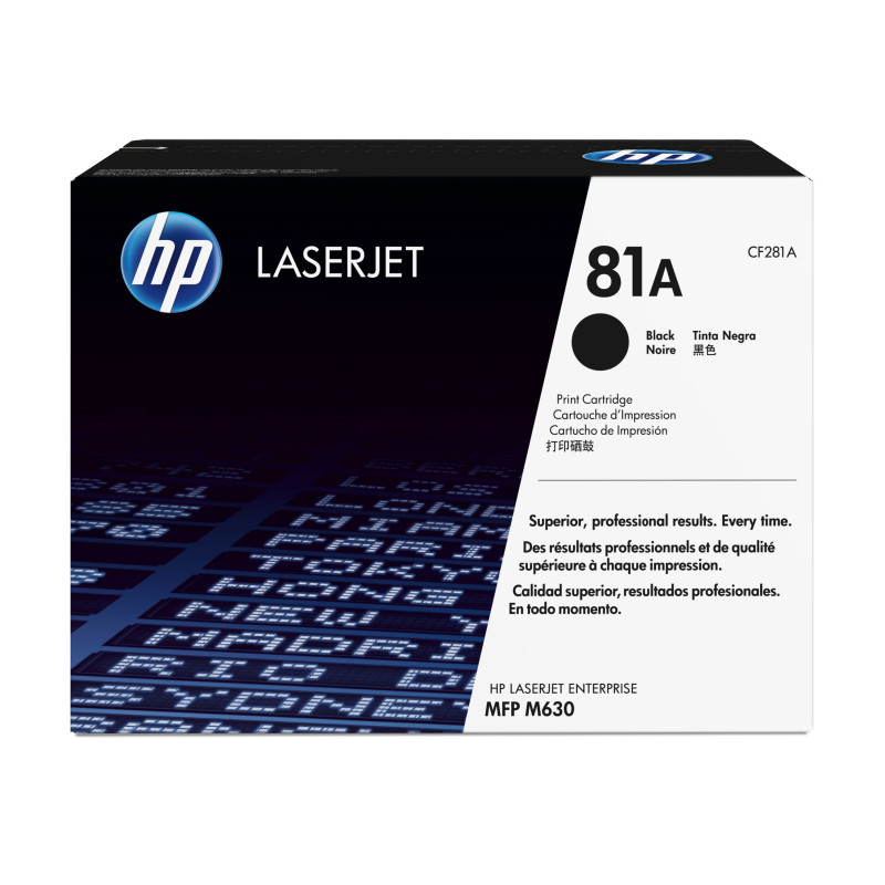 HP Cartuccia toner originale nero 81A LaserJet