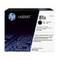 HP Cartuccia toner originale nero 81X LaserJet ad alta capacità