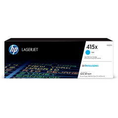 HP Cartuccia toner ciano originale LaserJet 415X ad alta capacità