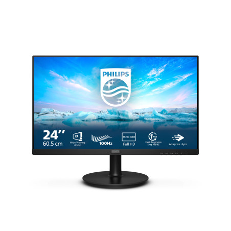 Philips V Line 241V8LAB/00 LED display 60,5 cm (23.8") 1920 x 1080 Pixel Full HD LCD Nero