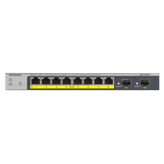 NETGEAR GS110TP Gestito L2 L3 L4 Gigabit Ethernet (10 100 1000) Supporto Power over Ethernet (PoE) Grigio