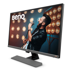 BenQ EW3270U Monitor PC 80 cm (31.5") 3840 x 2160 Pixel 4K Ultra HD LED Nero, Grigio, Metallico