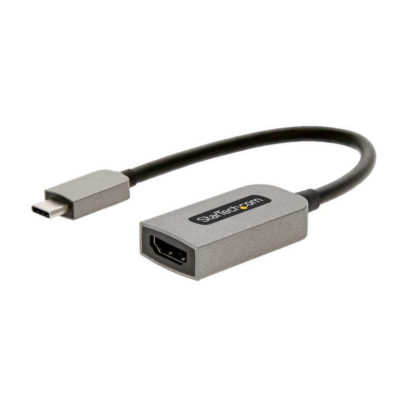 StarTech.com Adattatore USB-C a HDMI - Convertitore da USB Tipo C a HDMI 2.1 4K 60Hz HDR10 - Adattatore Dongle da USB-C a HDMI