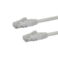 StarTech.com Cavo di rete Cat 6 - Cavo Patch Ethernet RJ45 UTP bianco antigroviglio - 2m