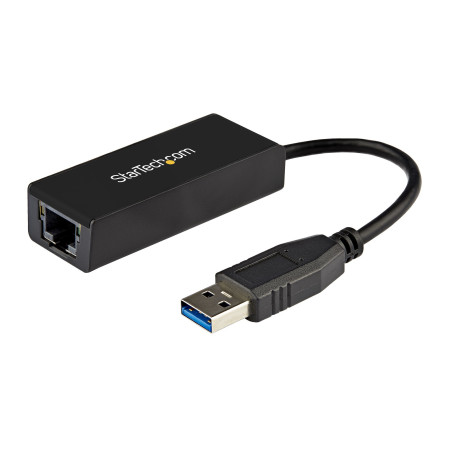 StarTech.com Adattatore da USB 3.0 a Gigabit Ethernet per Windows e Mac - Convertitore di rete NIC 10/100/1000 - Adattatore di