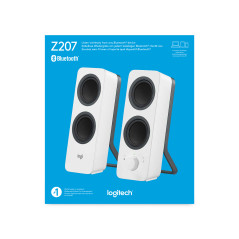 Logitech Z207 altoparlante Bianco Con cavo e senza cavo 5 W