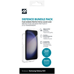 IFROGZ Defence Bundle Pack custodia per cellulare 15,5 cm (6.1") Cover Trasparente