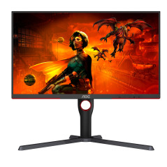 AOC G3 U27G3X/BK Monitor PC 68,6 cm (27") 3840 x 2160 Pixel 4K Ultra HD LED Nero, Rosso