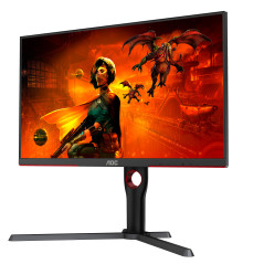 AOC G3 U27G3X BK Monitor PC 68,6 cm (27") 3840 x 2160 Pixel 4K Ultra HD LED Nero, Rosso