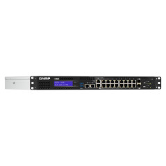 QNAP QGD-1602-C3758-16G switch di rete Gestito L2 2.5G Ethernet (100 1000 2500) Nero, Grigio