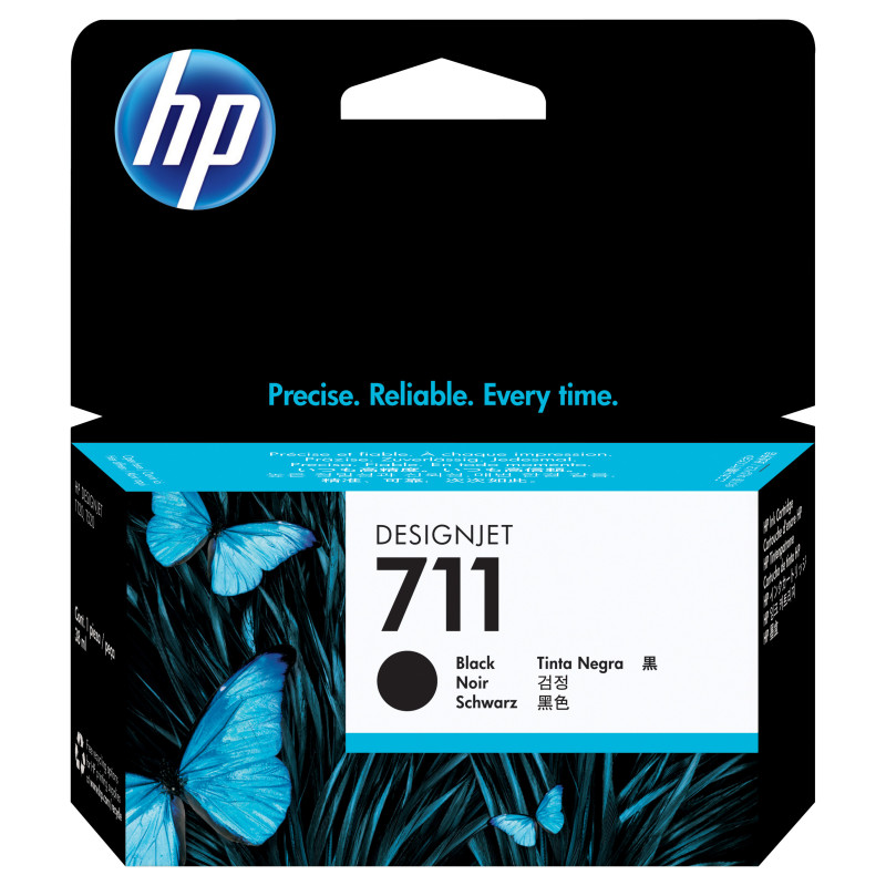 HP Cartuccia inchiostro nero DesignJet 711, 38 ml