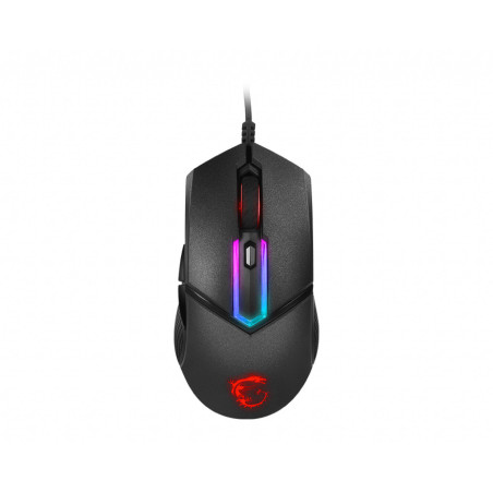 MSI Clutch GM30 mouse Giocare Mano destra USB tipo A Ottico 6200 DPI