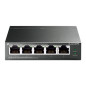 TP-Link TL-SG105PE switch di rete Gestito L2 Gigabit Ethernet (10/100/1000) Supporto Power over Ethernet (PoE) Nero