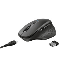 Trust Ozaa mouse Ufficio Mano destra RF Wireless Ottico 2400 DPI