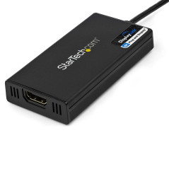 StarTech.com Adattatore da USB 3.0 a HDMI - 4K 30Hz Ultra HD - Certificato DisplayLink - Convertitore per monitor da USB Type-A