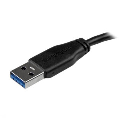 StarTech.com Cavo USB 3.0 Tipo A a Micro B slim - Connettore USB3.0 A a Micro B slim M M - 1m