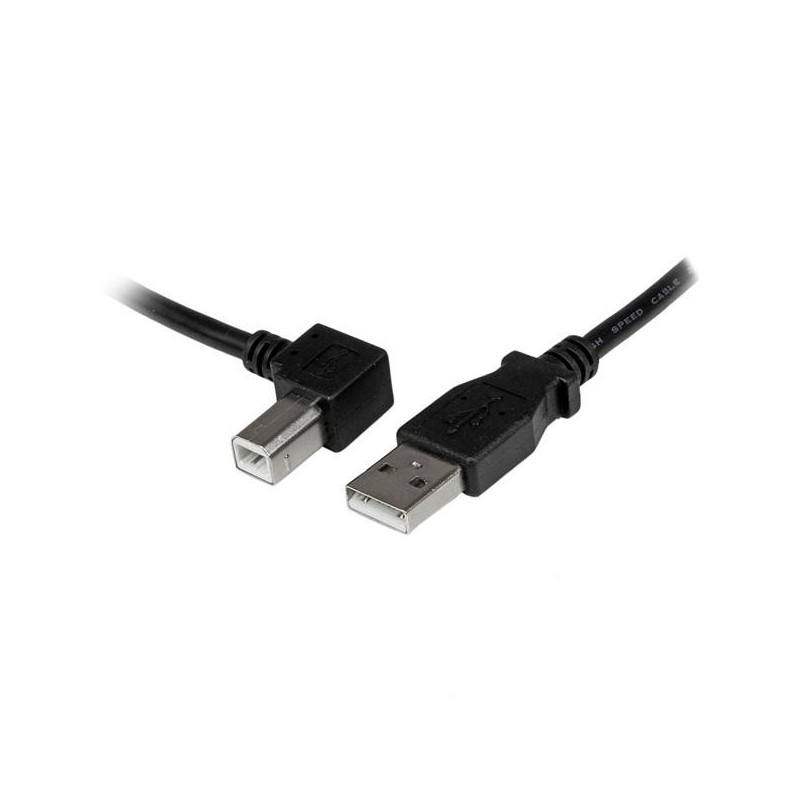 StarTech.com Cavo USB 2.0 A a B con angolare sinistro 2 m - M/M