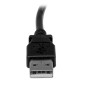 StarTech.com Cavo USB 2.0 A a B con angolare sinistro 2 m - M/M