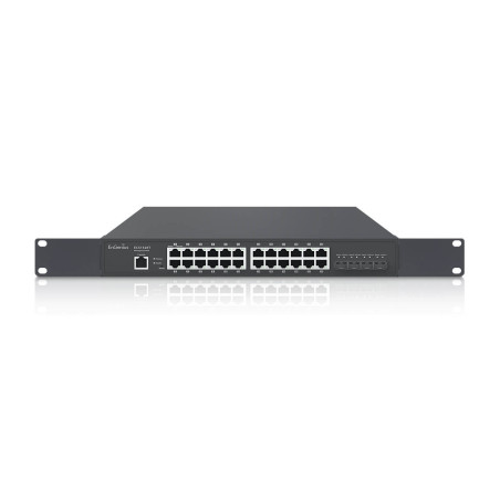 EnGenius ECS1528T switch di rete Gestito L2 L3 Gigabit Ethernet (10 100 1000) Nero