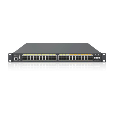 EnGenius ECS2552FP switch di rete Gestito L2+ Gigabit Ethernet (10 100 1000) Supporto Power over Ethernet (PoE) Nero