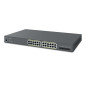 EnGenius ECS1528P switch di rete Gestito L2+ Gigabit Ethernet (10/100/1000) Supporto Power over Ethernet (PoE) Grigio