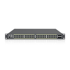 EnGenius ECS1552P switch di rete Gestito L2+ Gigabit Ethernet (10 100 1000) Supporto Power over Ethernet (PoE) Grigio