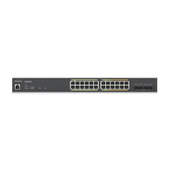 EnGenius ECS2528FP switch di rete Gestito L2+ Gigabit Ethernet (10 100 1000) Supporto Power over Ethernet (PoE) Nero