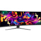 MSI MPG 491CQP QD-OLED Monitor PC 124,5 cm (49") 5120 x 1440 Pixel DQHD QDOLED Nero