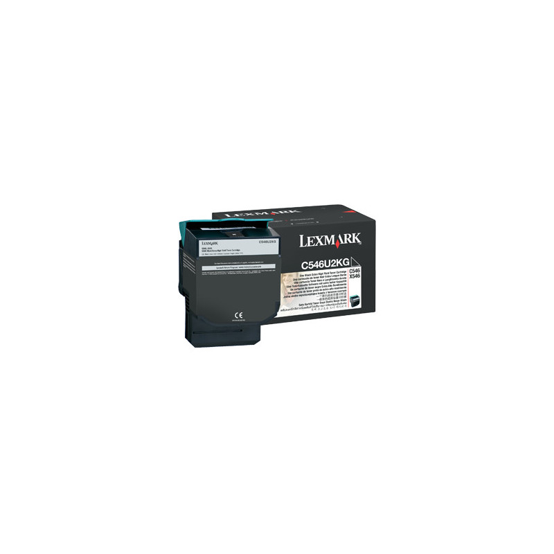 Lexmark C546U2 cartuccia toner 1 pz Originale Nero