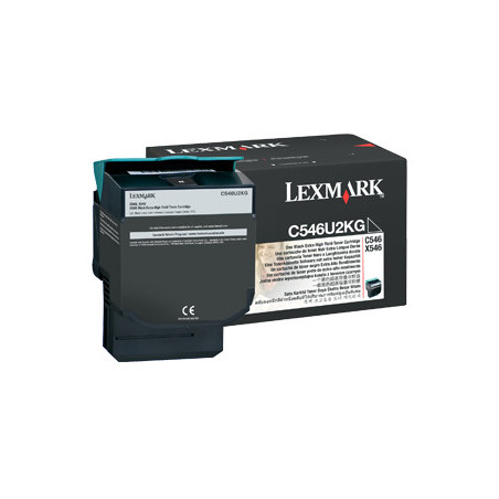 Lexmark C546U2 cartuccia toner 1 pz Originale Nero