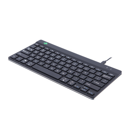 R-Go Tools RGOCOITWDBL tastiera Ufficio USB QWERTY Italiano Nero