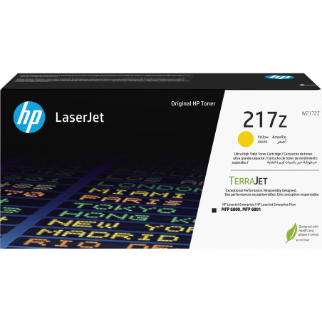 HP Cartuccia toner originale giallo ad altissima capacità LaserJet 217Z