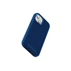 Njord byELEMENTS Suede MagSafe custodia per cellulare 15,5 cm (6.1") Cover Blu