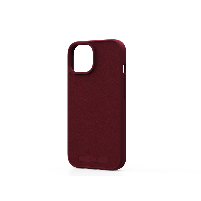 Njord byELEMENTS Suede MagSafe custodia per cellulare 15,5 cm (6.1") Cover Rosso