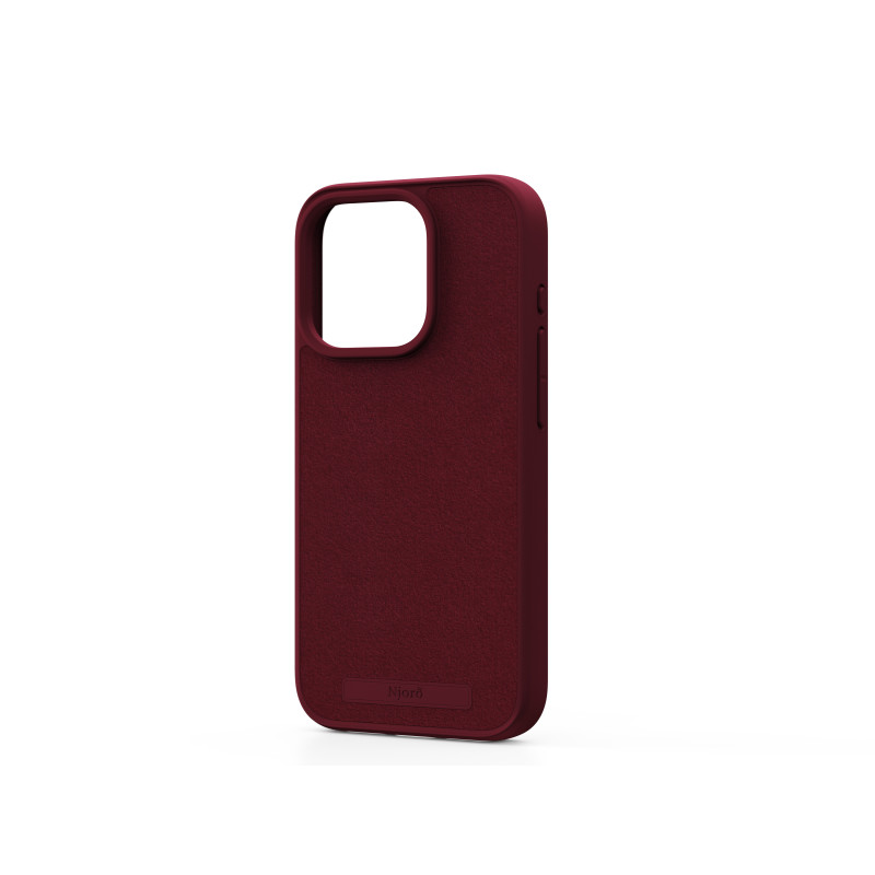 Njord byELEMENTS Suede MagSafe custodia per cellulare 15,5 cm (6.1") Cover Rosso