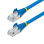 StarTech.com Cavo Ethernet CAT 6a - 7m - Blu - Cavo di rete LAN Low Smoke Zero Halogen (LSZH) - 10GbE 500MHz 100W PoE++ -