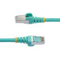 StarTech.com Cavo Ethernet CAT 6a - 10m - Acqua - Cavo di rete LAN Low Smoke Zero Halogen (LSZH) - 10GbE 500MHz 100W PoE++ -