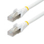 StarTech.com Cavo Ethernet CAT 6a - 10m - Bianco - Cavo di rete LAN Low Smoke Zero Halogen (LSZH) - 10GbE 500MHz 100W PoE++ -