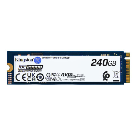 Kingston Technology 240G DC2000B PCIe 4.0 M.2 2280 Enterprise SSD